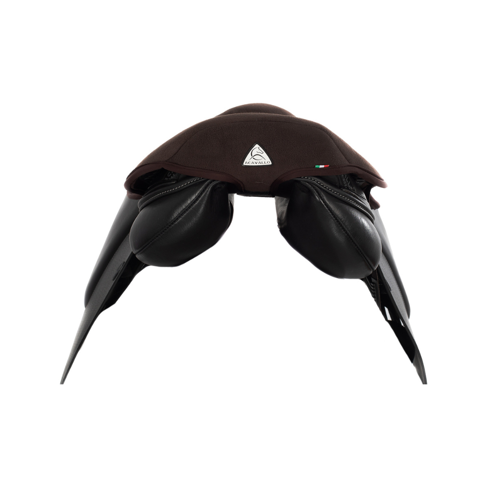 Acavallo Ortho-Coccyx Seat Saver Jumping Classic Gel-In Dri-Lex 20mm #colour_brown