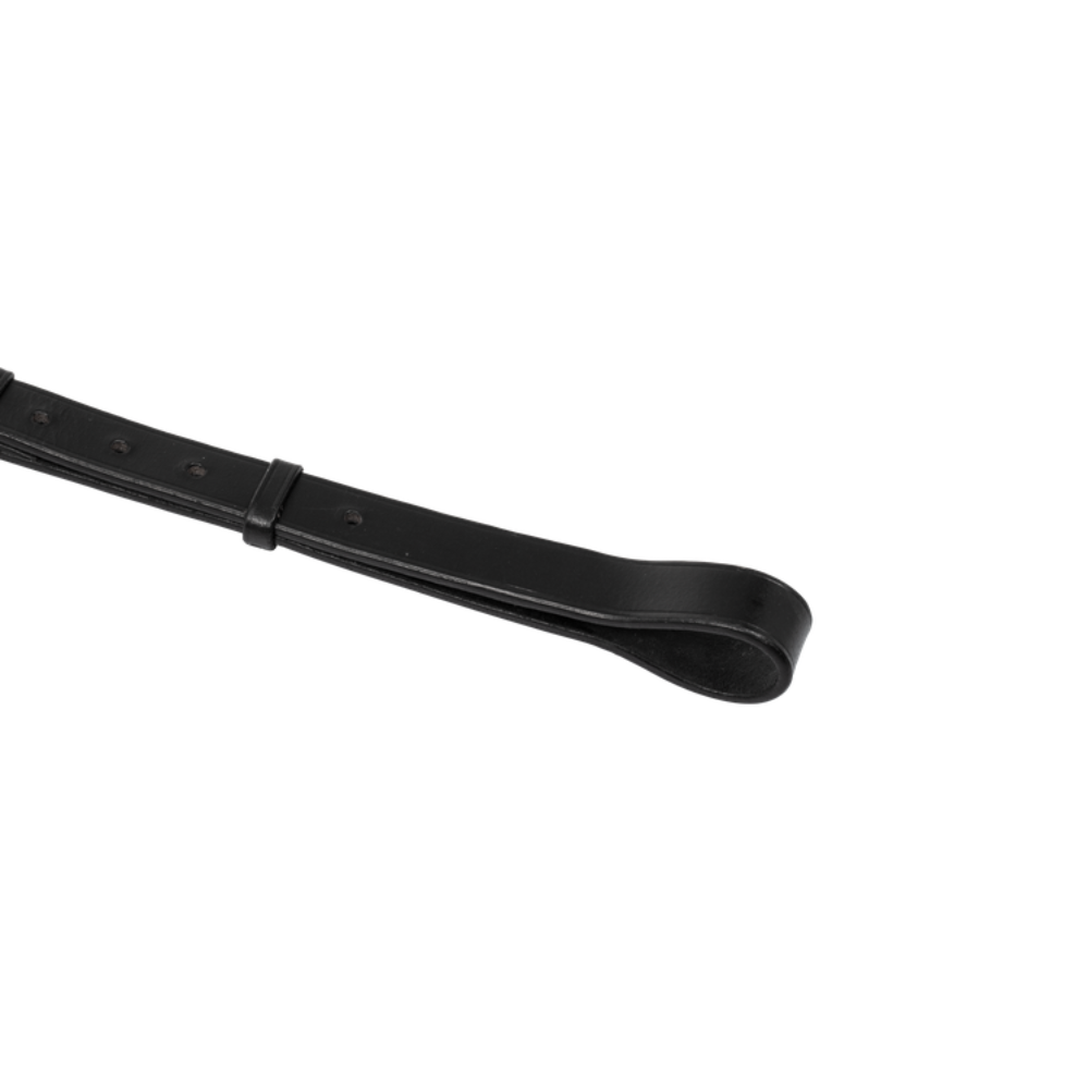 Acavallo Thiedemann Reins Tubular Nylon #colour_black