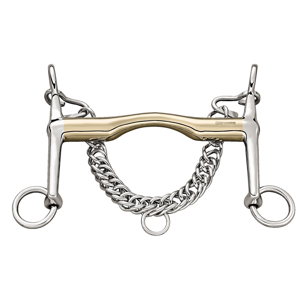 Sprenger Weymouth Bit "FC" Sensogan 18mm With 5cm Stainless Steel Cheeks