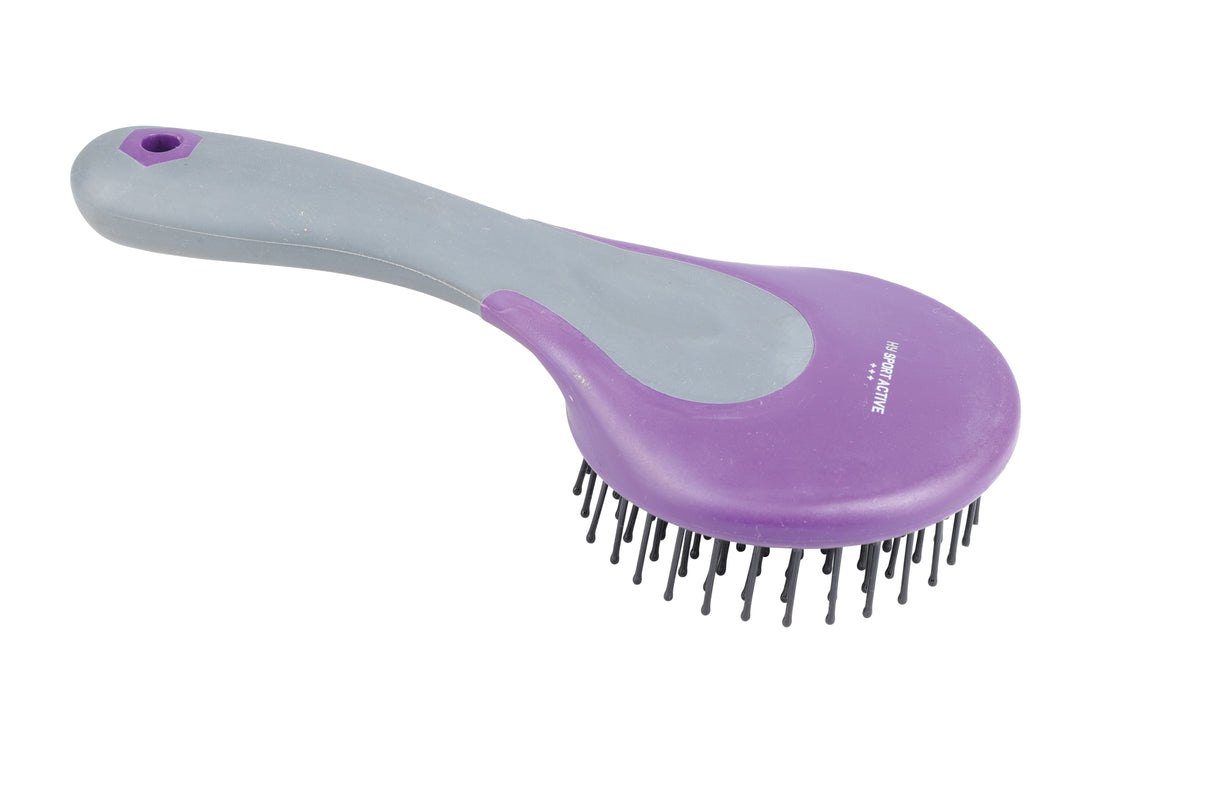 Hy Sport Active Mane & Tail Brush #colour_royal-violet