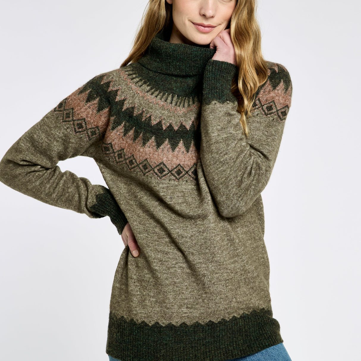 Dubarry Devlin Women's Fair Isle Pattern Sweater