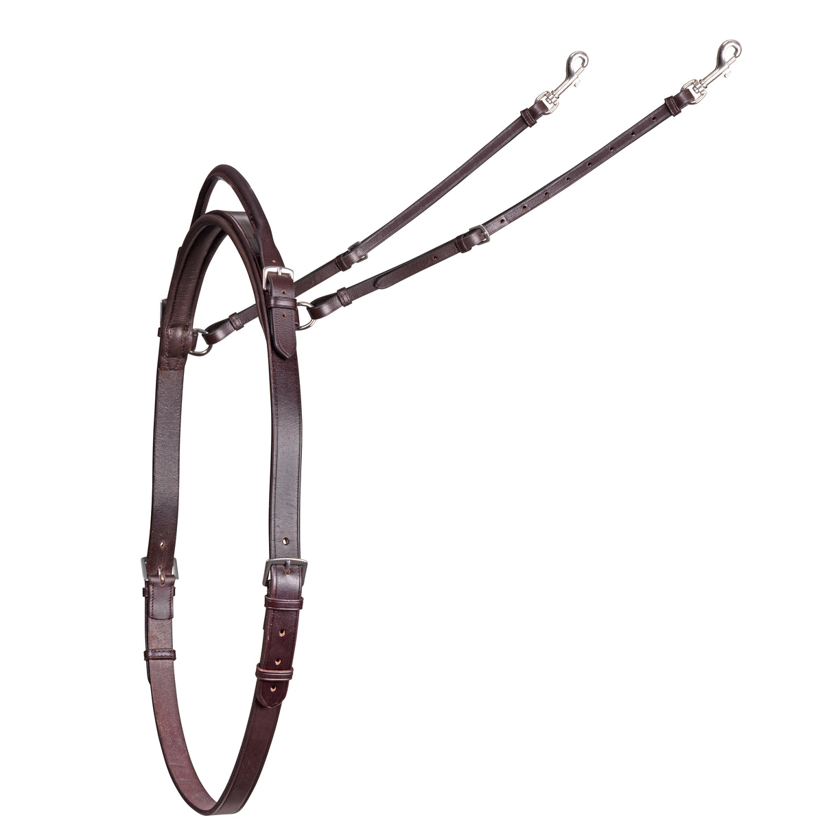 Shires Velociti GARA Neck Strap with Handle #colour_havana
