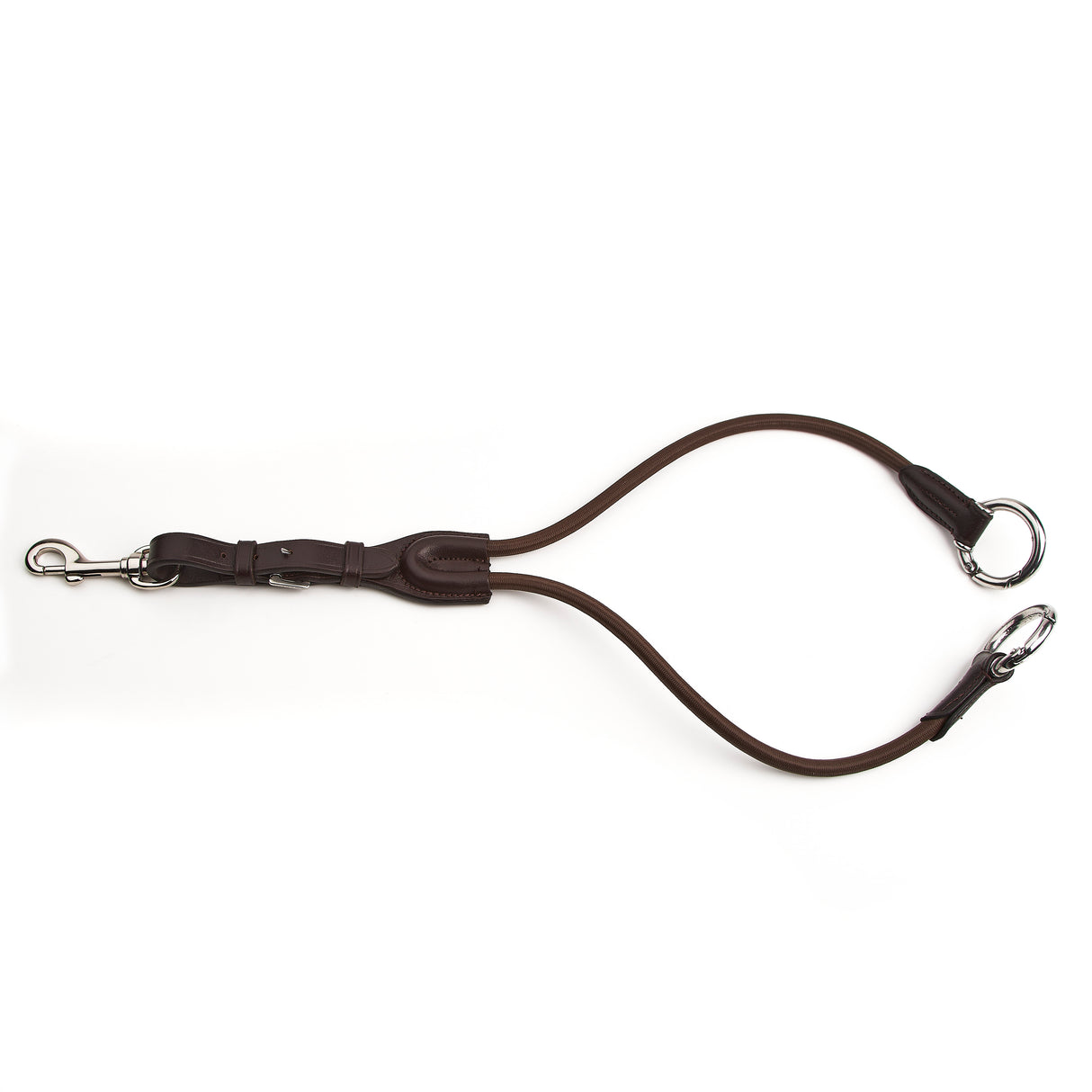 Shires GARA Elastic Running Martingale Attachment #colour_havana