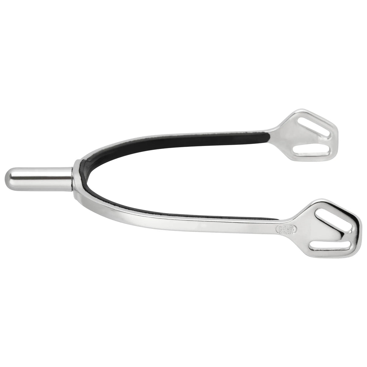 Sprenger Slimline Stainless Steel Flat Neck Boot Protect Spurs #style_round-neck