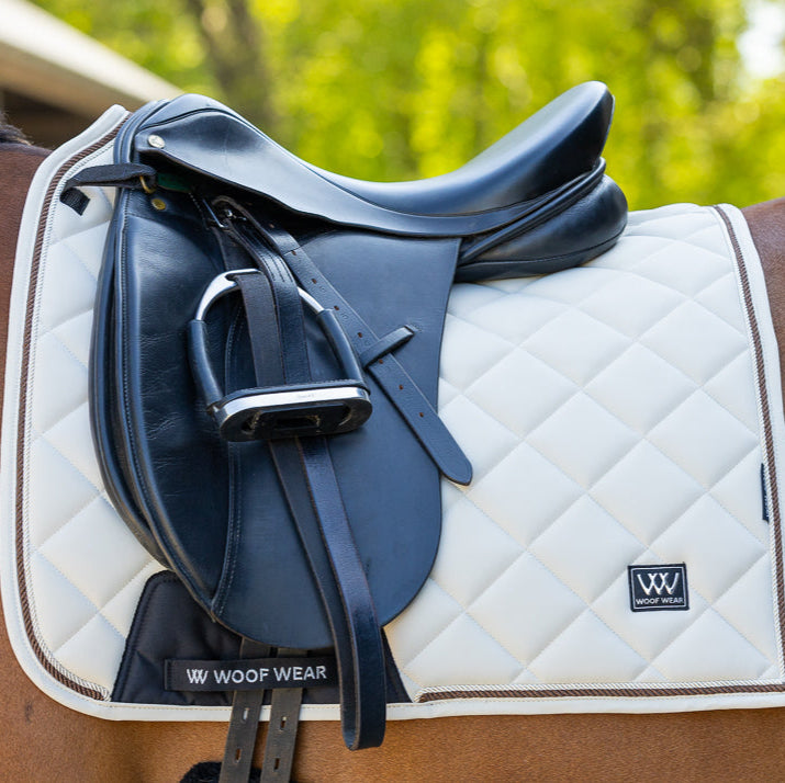 Woof Wear Vision Aura Dressage Saddle Pad #colour_stone