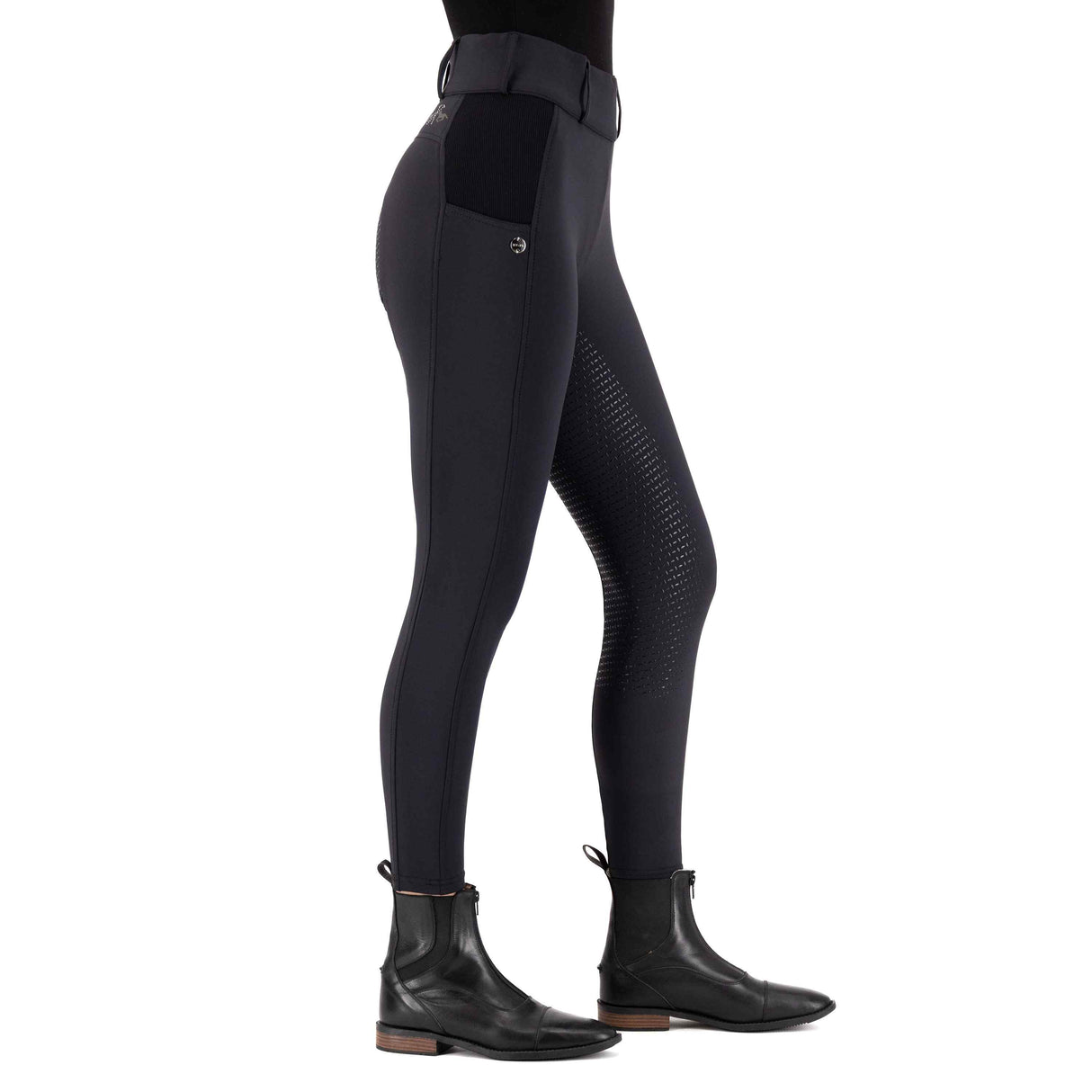 HV Polo Evi Full Grip Riding Tights #colour_black