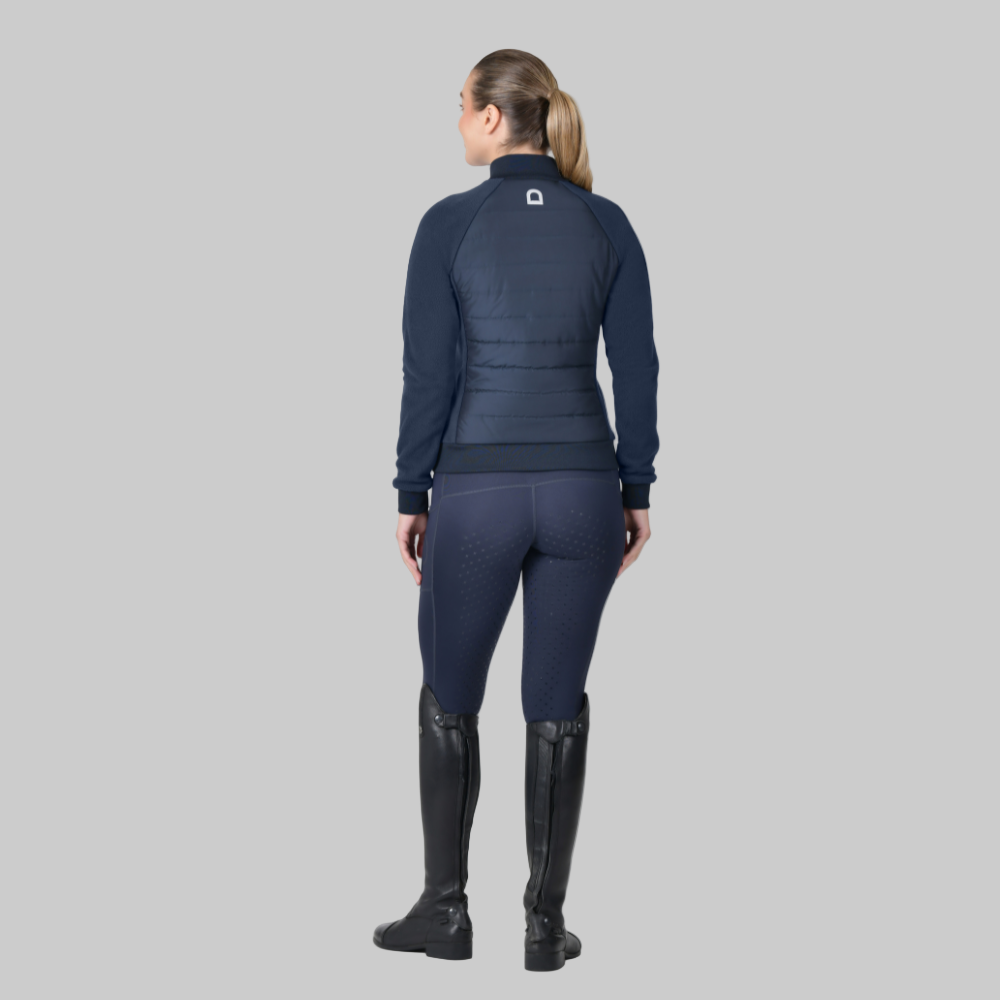 Dublin Ladies Insulated Hybrid Jacket #colour_navy