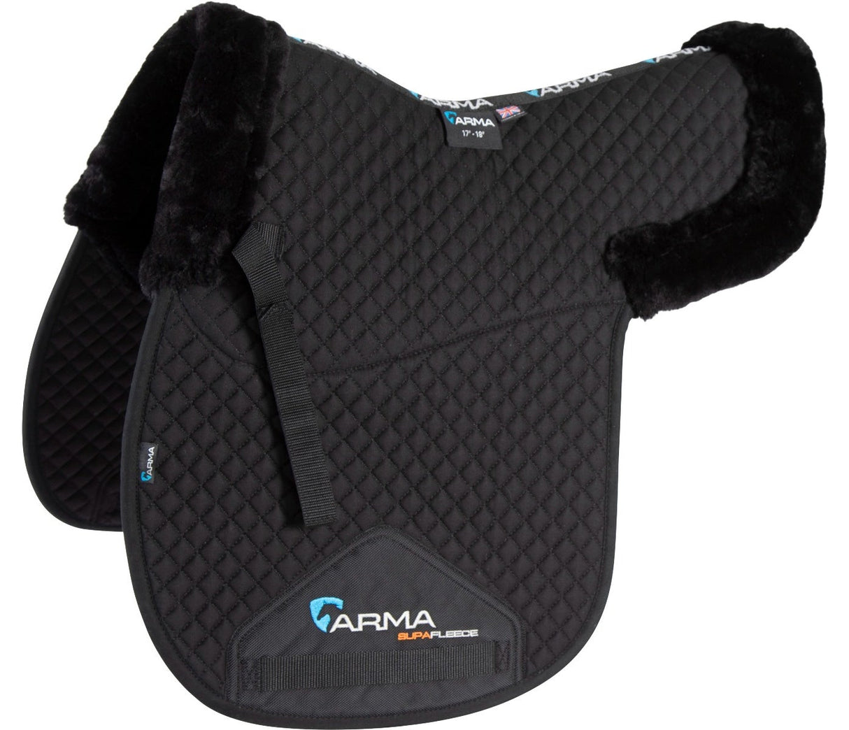 Shires Performance SupaFleece Numnah #colour_black