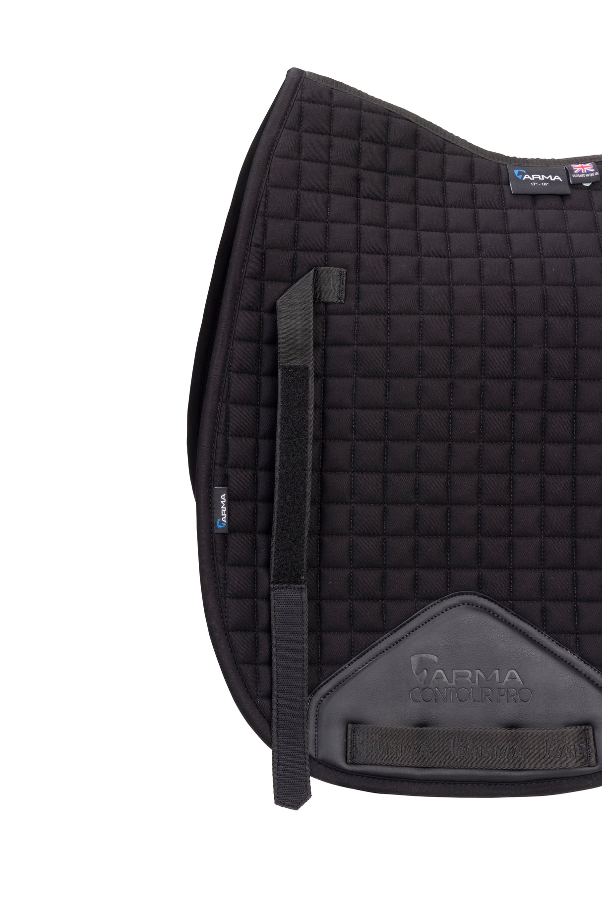 Shires ARMA Deluxe Cotton Numnah #colour_black