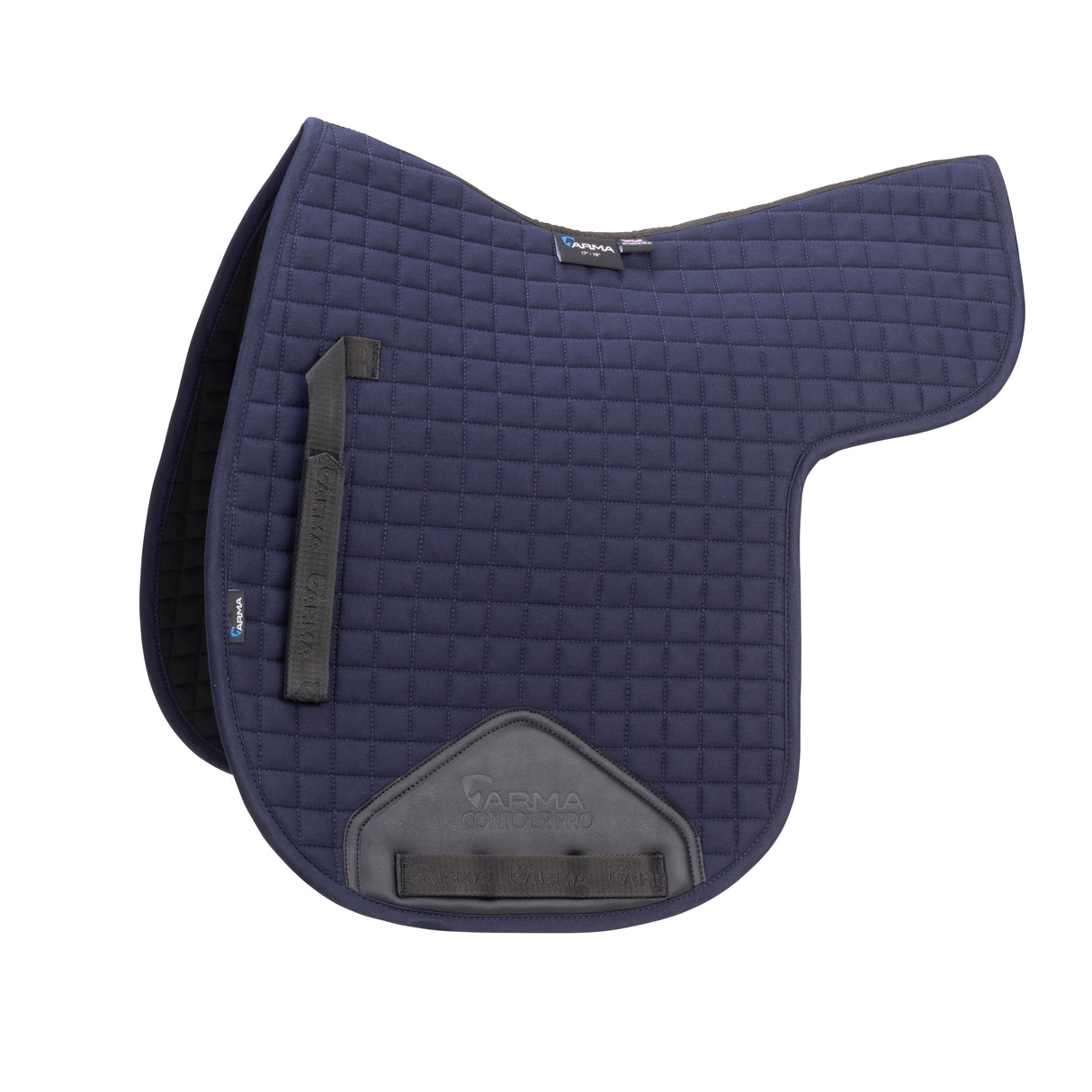 Shires ARMA Deluxe Cotton Numnah #colour_navy