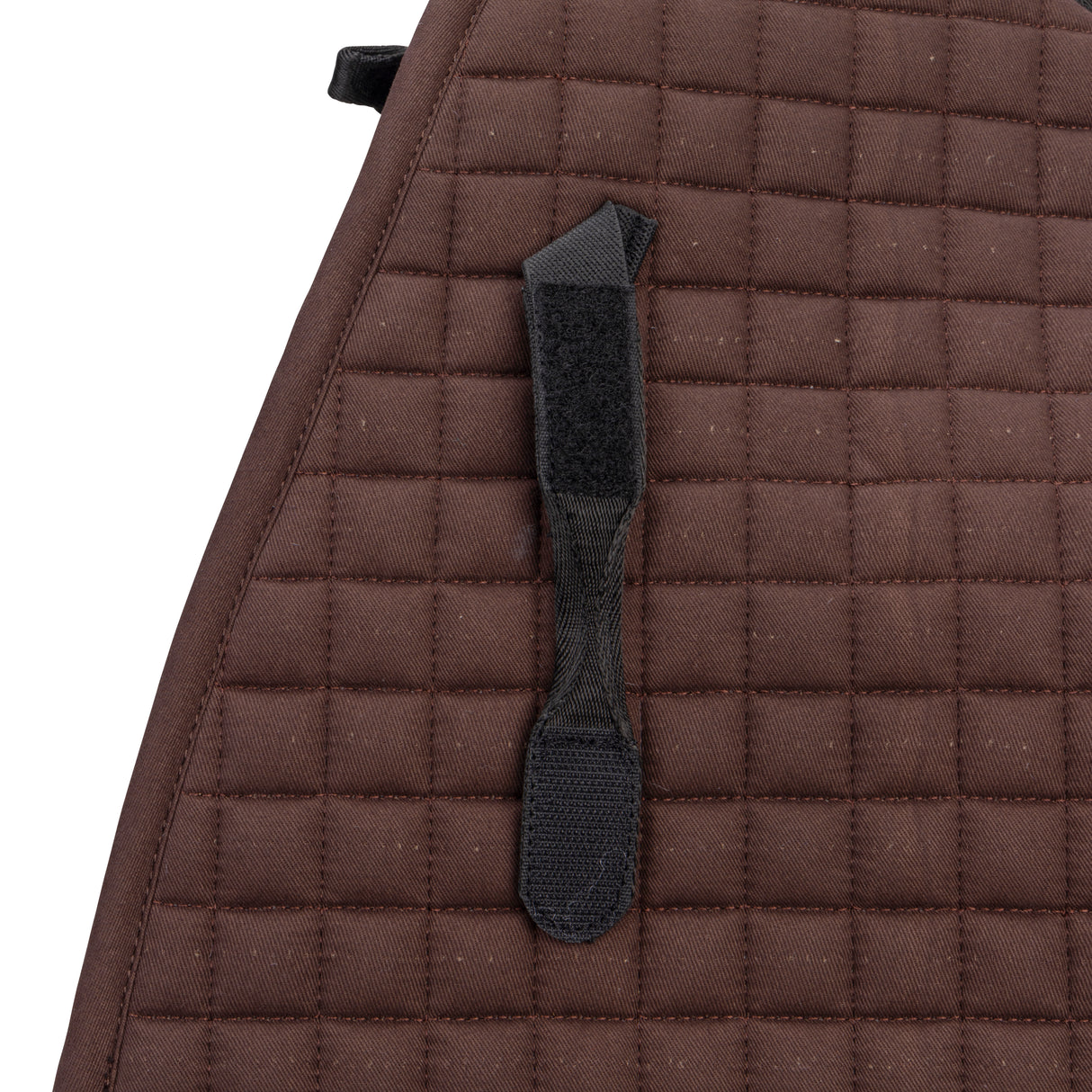 Shires ARMA Deluxe Cotton Saddlecloth #colour_brown