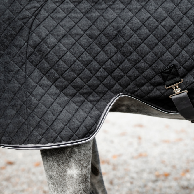 Horseware Ireland Thermal Cooler #colour_Black-Thunderstorm Grey-Silver