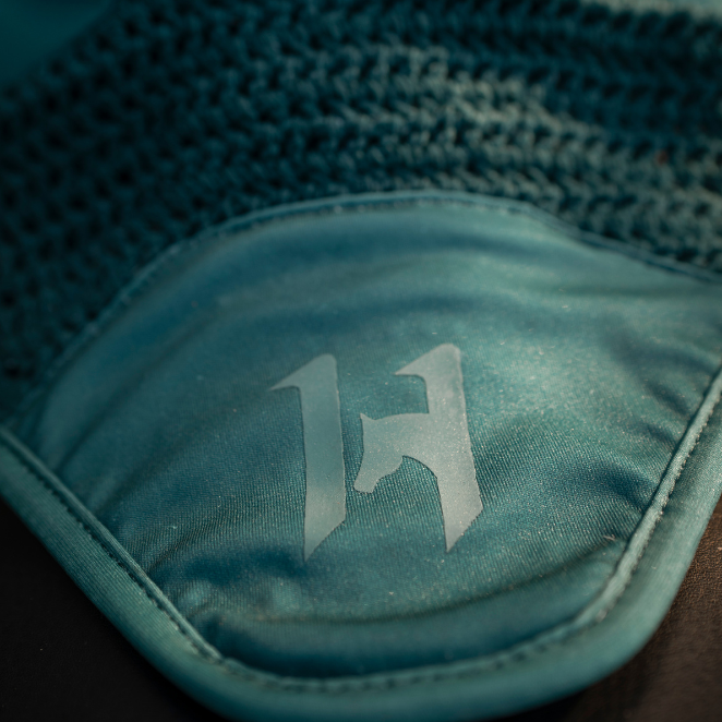 Horseware Ireland Ear Net #colour_dynasty-green