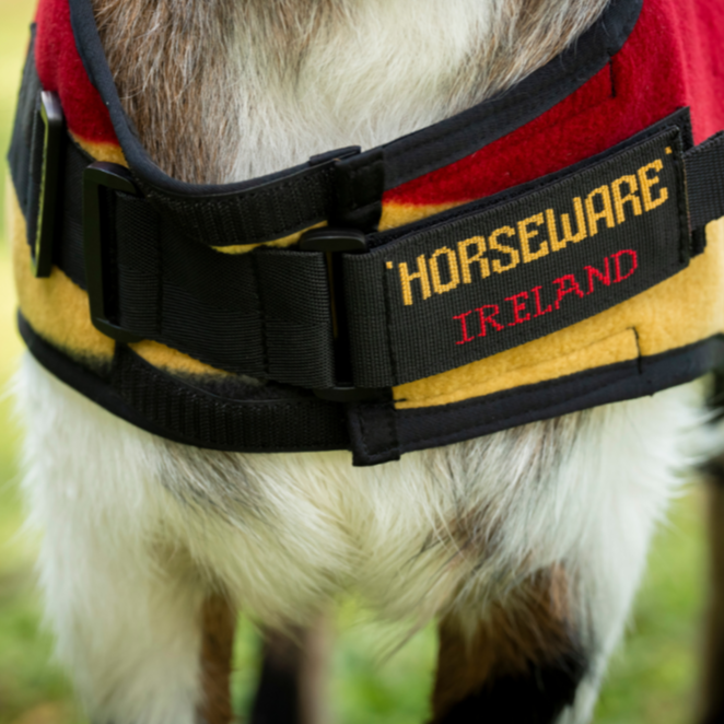 Horseware Ireland Newmarket Goat Fleece #colour_whitney-gold