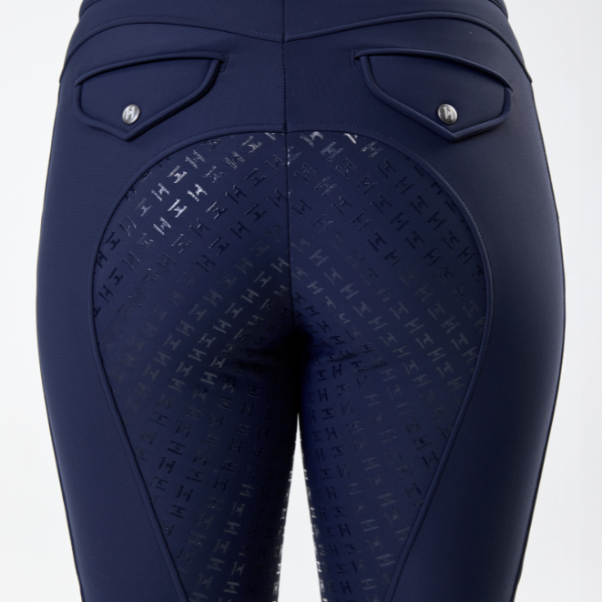 Horseware Ireland Flexfit Full Seat Winter Breeches #colour_core-navy