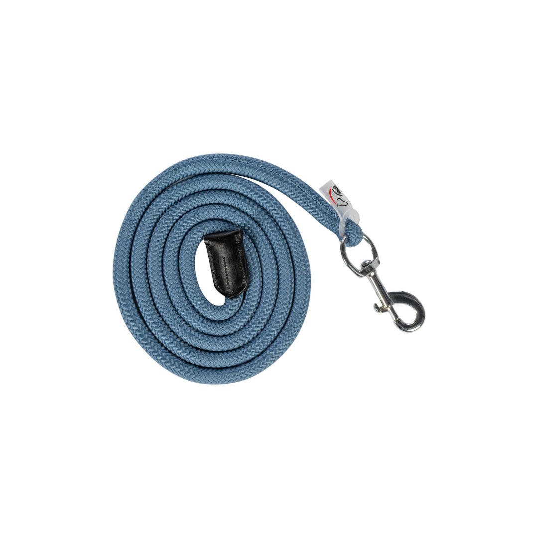 HKM Lead Rope -Carlotta With Snap Hook #colour_smokey-blue