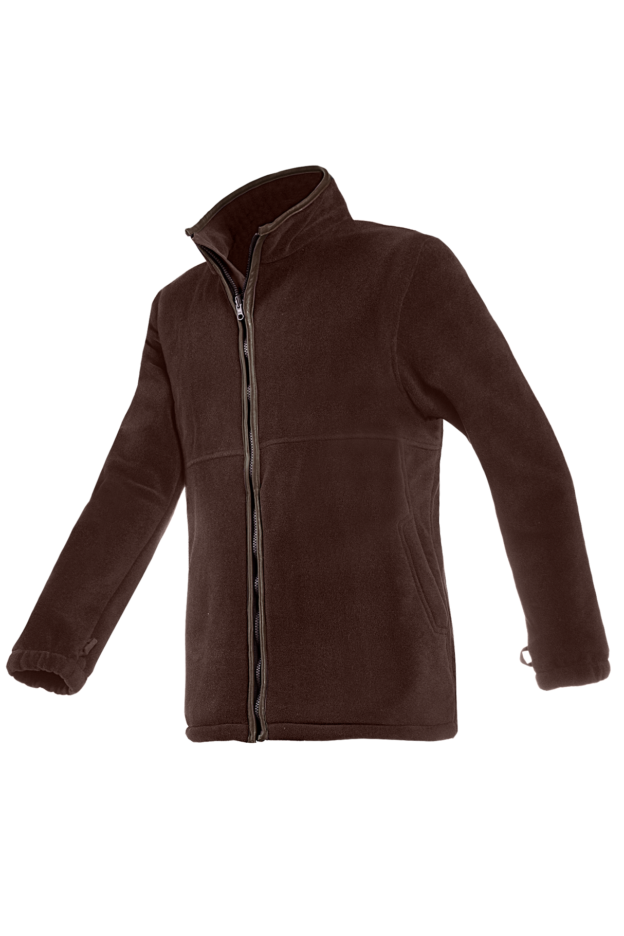 Baleno Henry Mens Fleece Jacket #colour_chocolate