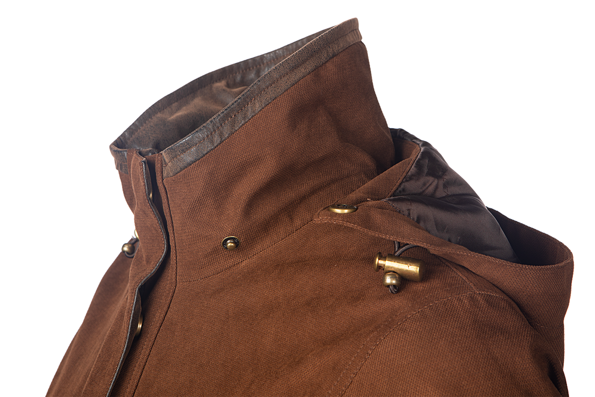 Baleno Kensington Ladies Riding Coat #colour_earth-brown