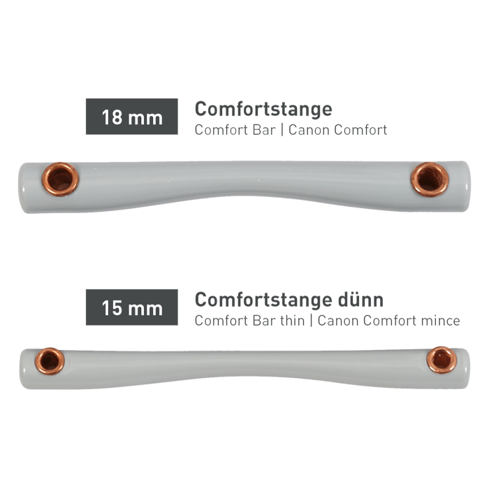 Beris 3-Ring Bit With Thin Soft Comfort Bar