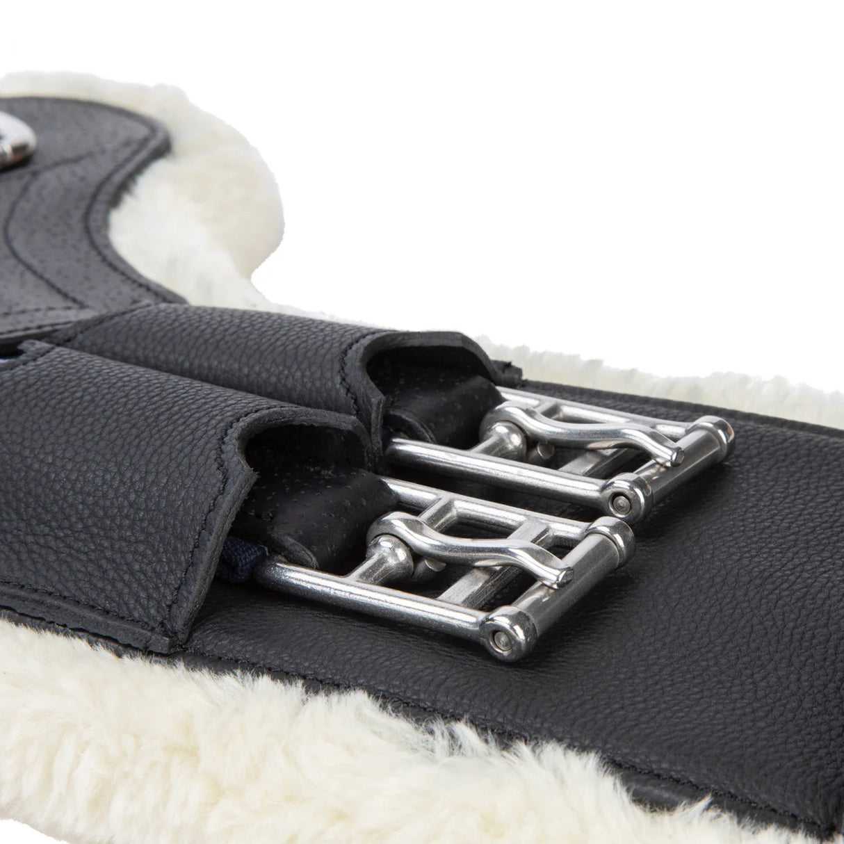 Shires Velociti Lusso Elite Dressage Girth #colour_black