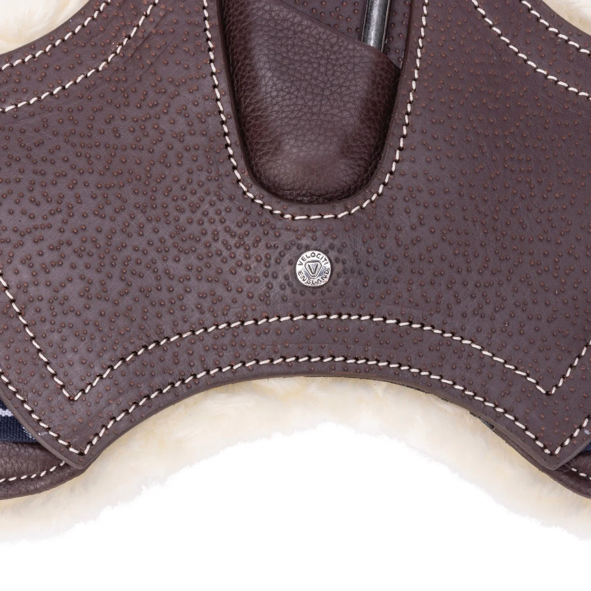 Shires Velociti Lusso Elite Dressage Girth #colour_havana
