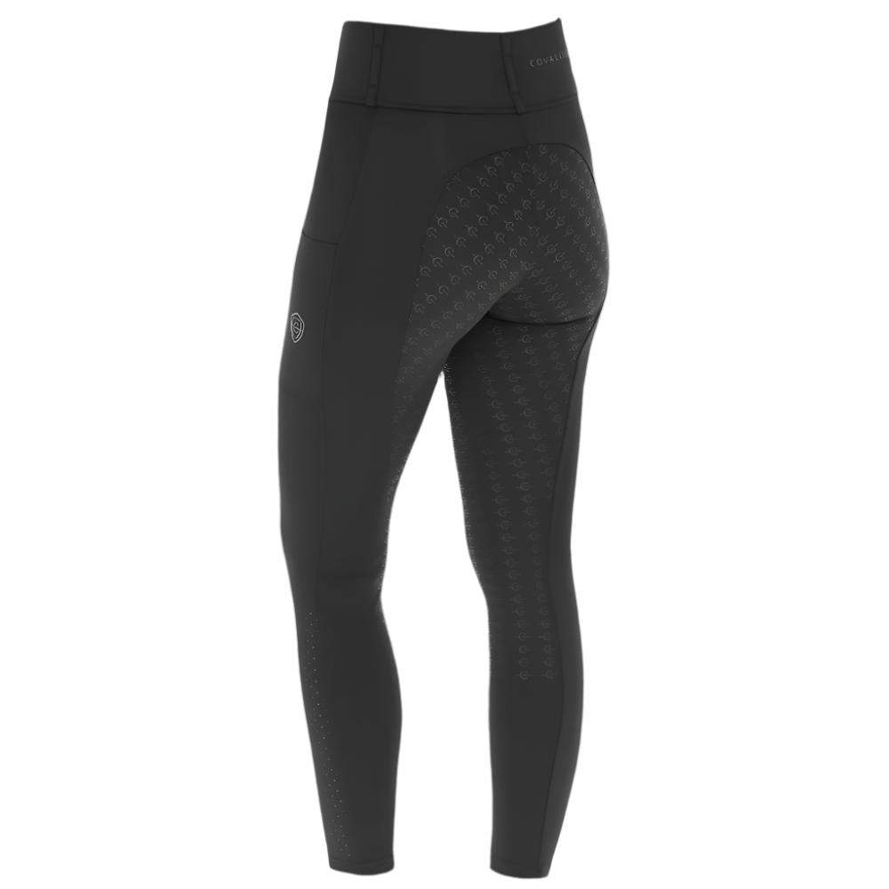 Covalliero Ladies Compression Riding Tights #colour_black