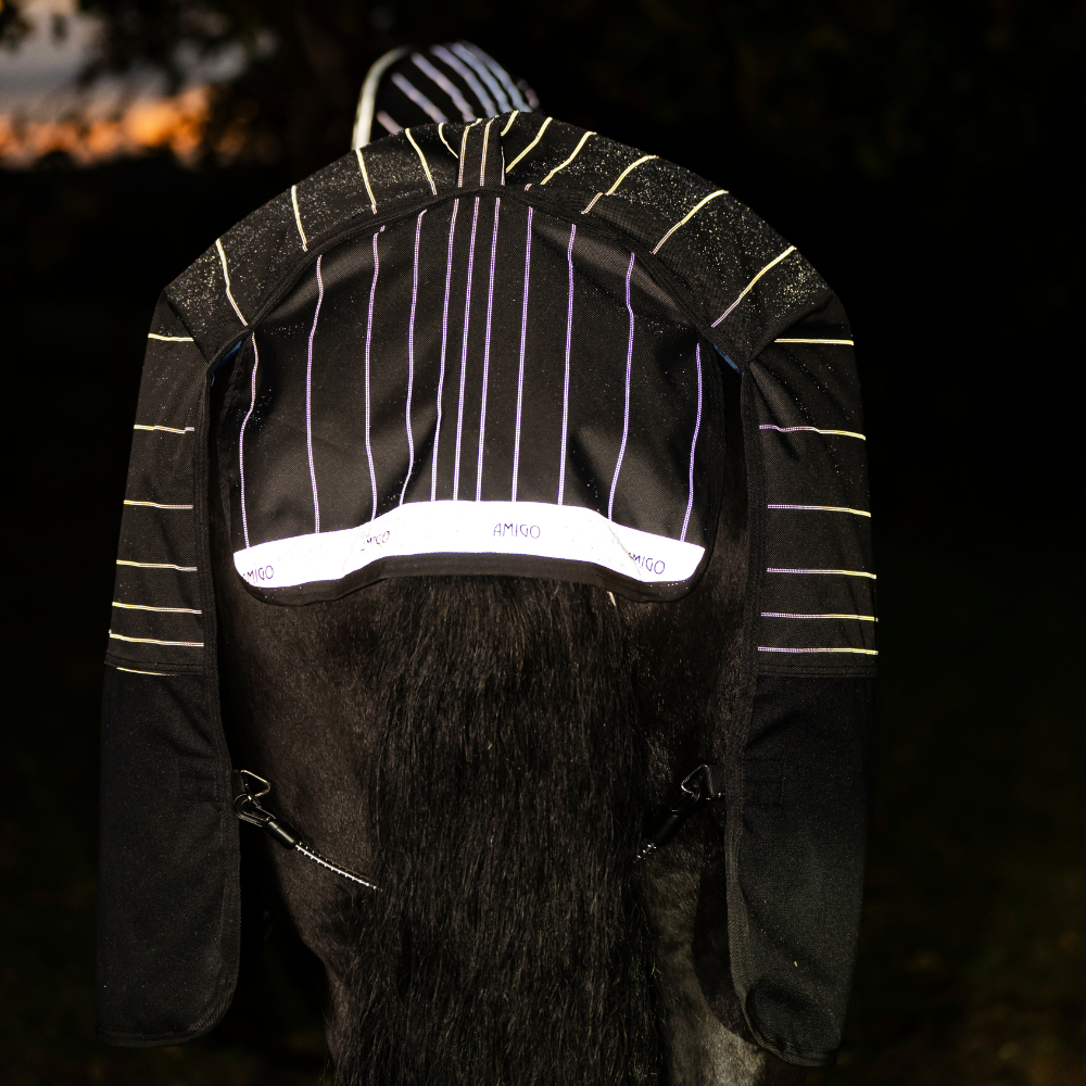 Horseware Ireland Amigo 1200D FieldSafe Reflectech Plus 50g Turnout Rug