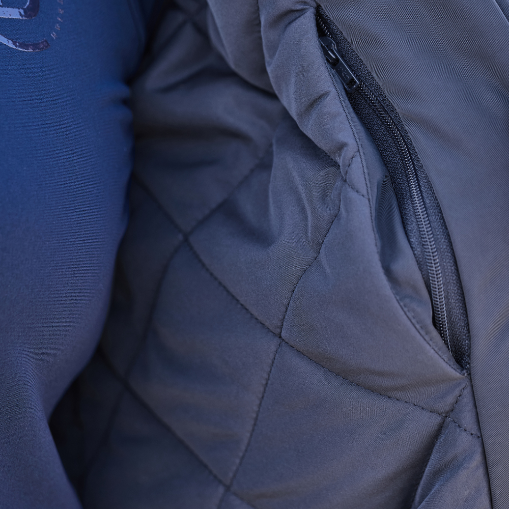 Dublin Zip Through Ladies Blouson Team Jacket #colour_navy