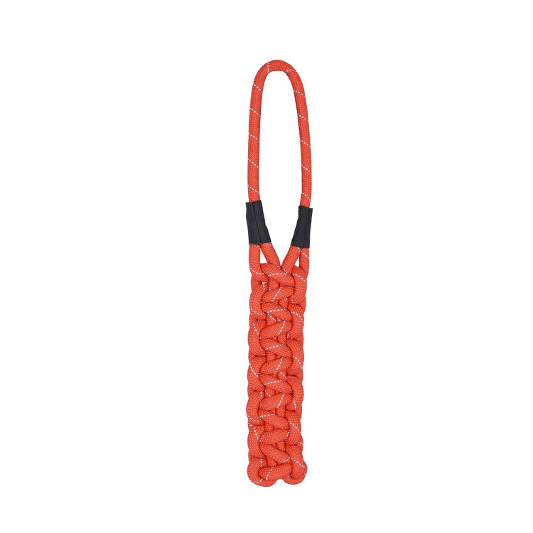 Mountain Paws Braided Chew Rope Dog Toy #colour_orange