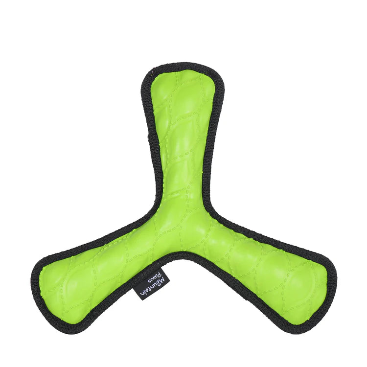 Mountain Paws Rubber Throw Dog Toy #colour_green
