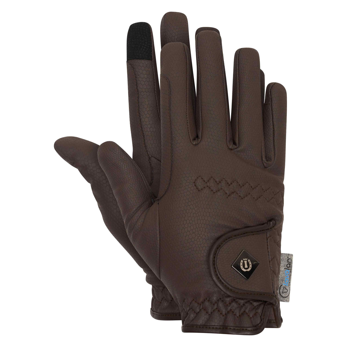 Imperial Riding Essentials Elegance Winter Gloves #Colour_brown