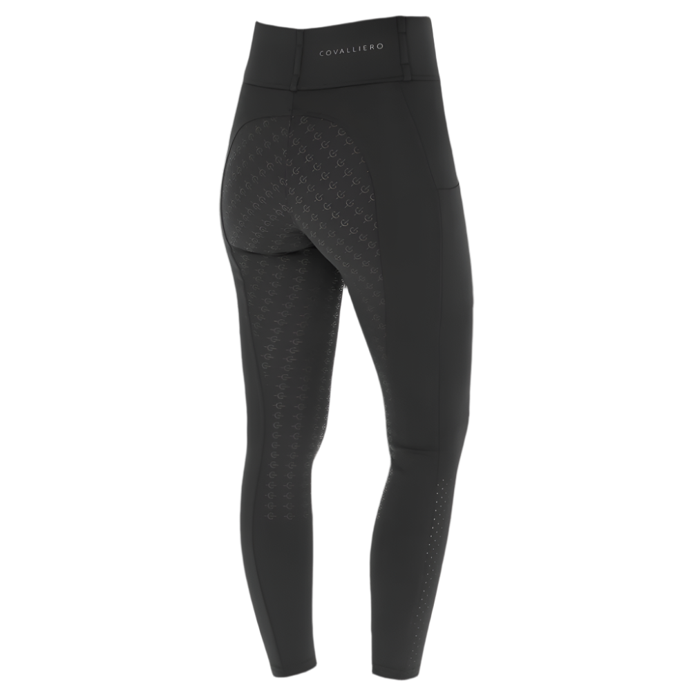 Covalliero Ladies Compression Riding Tights #colour_black