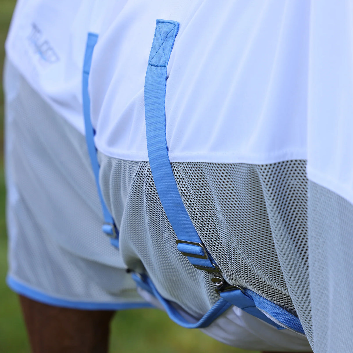 Shires Tempest Original Fly Mesh Combo Rug #colour_white