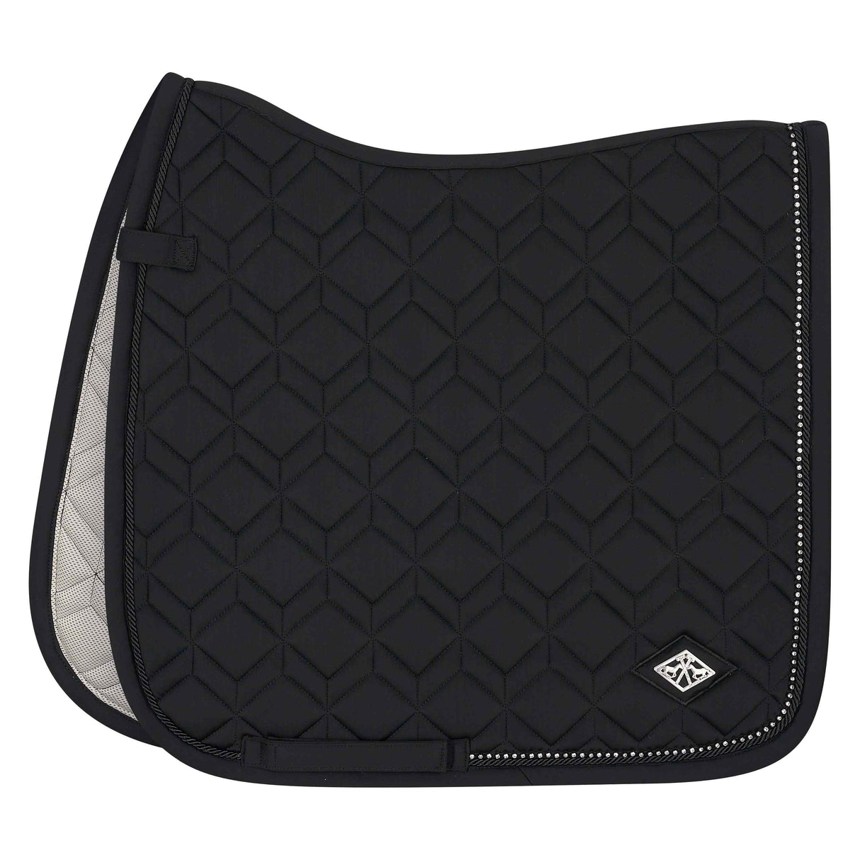 HV Polo Classic Dressage Saddle Pad Classic #colour_black