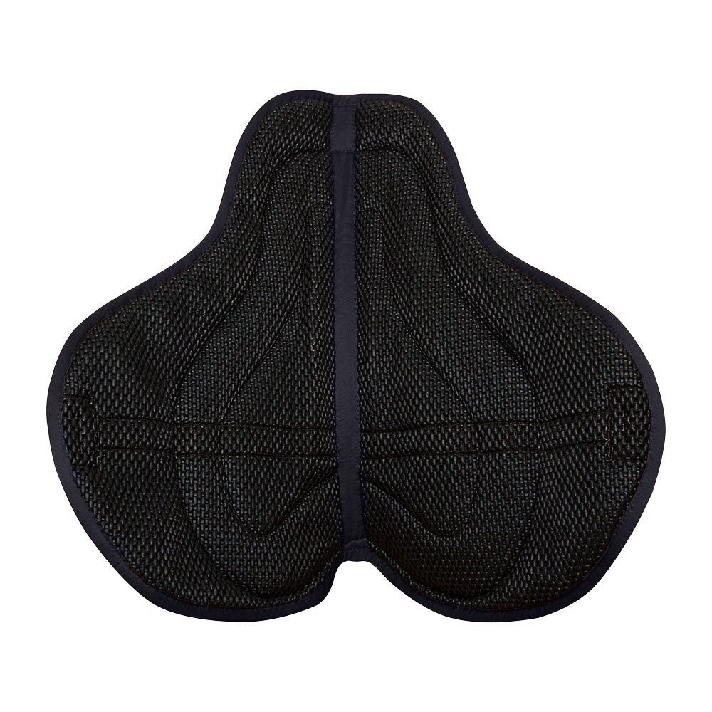 ThinLine Comfort Bareback Saddle Pad With Girth #colour_black