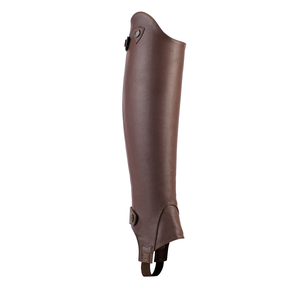 Shires Moretta Ladies Leather Gaiters #colour_chestnut
