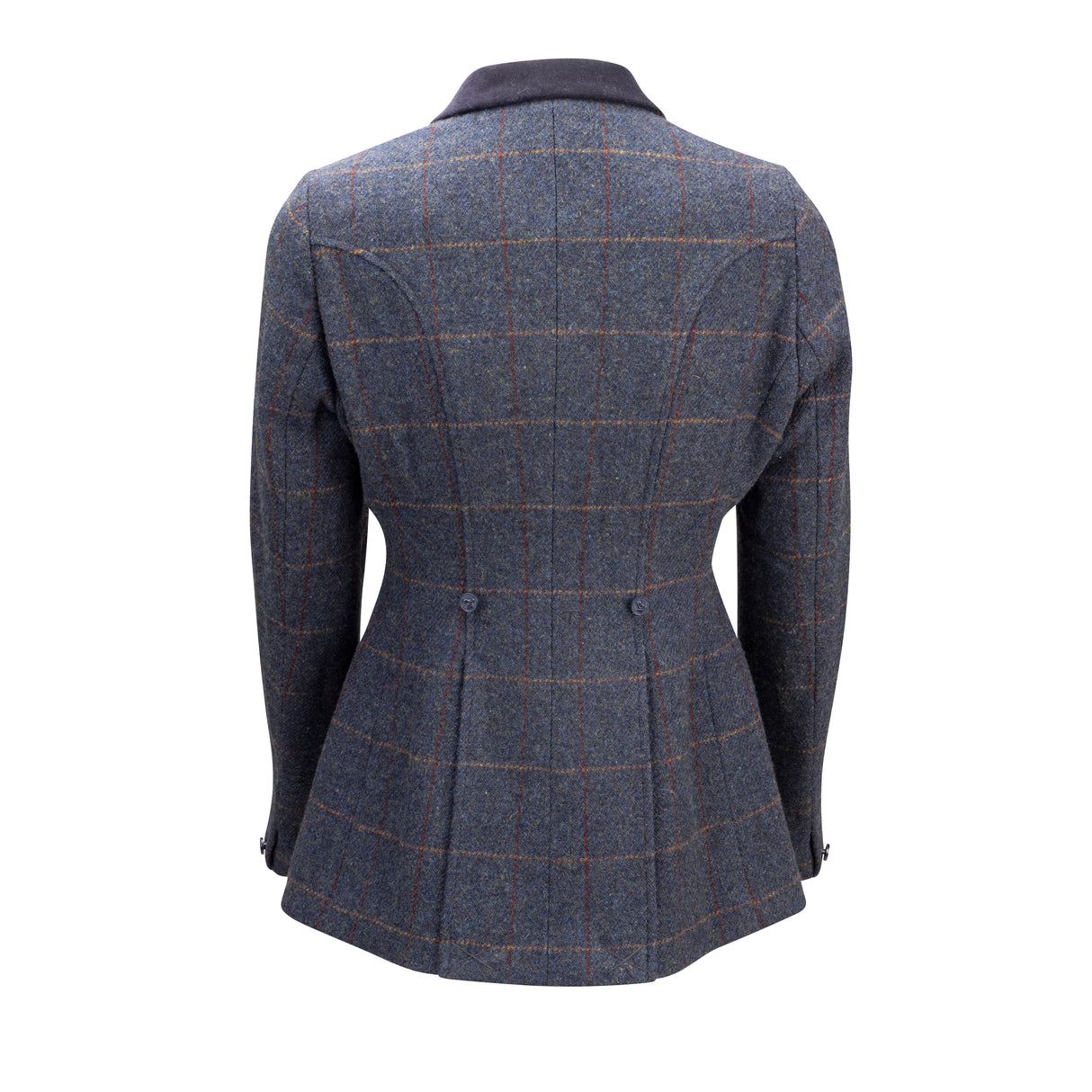 Shires Aubrion Saratoga Ladies Jacket #colour_juniper-navy-check