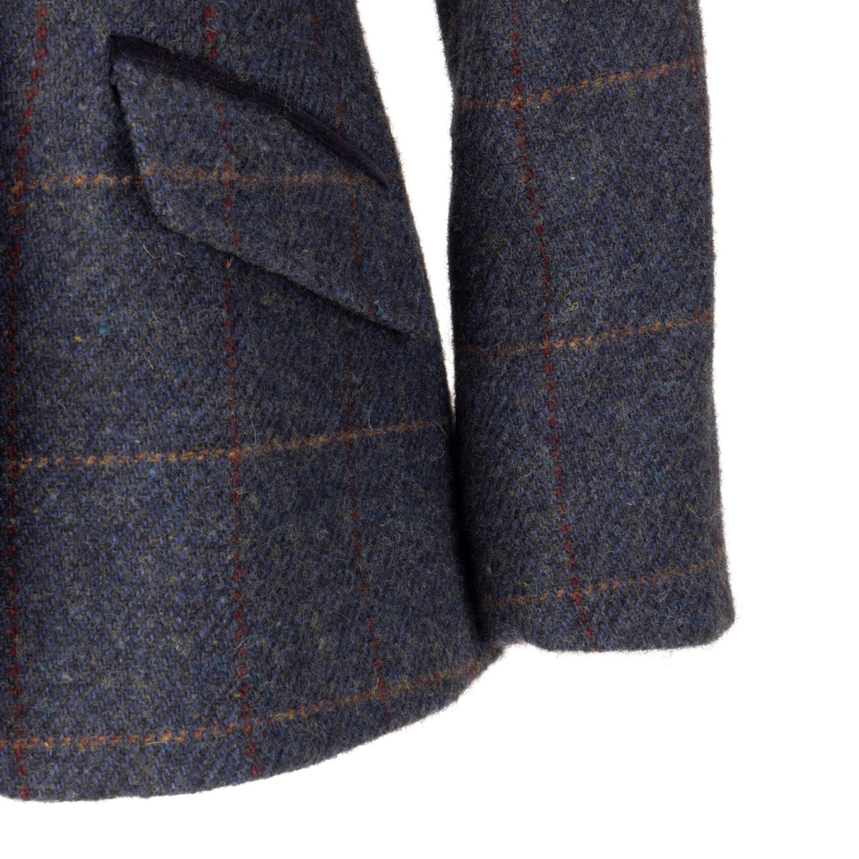 Shires Aubrion Saratoga Children's Jacket #colour_juniper-navy-check