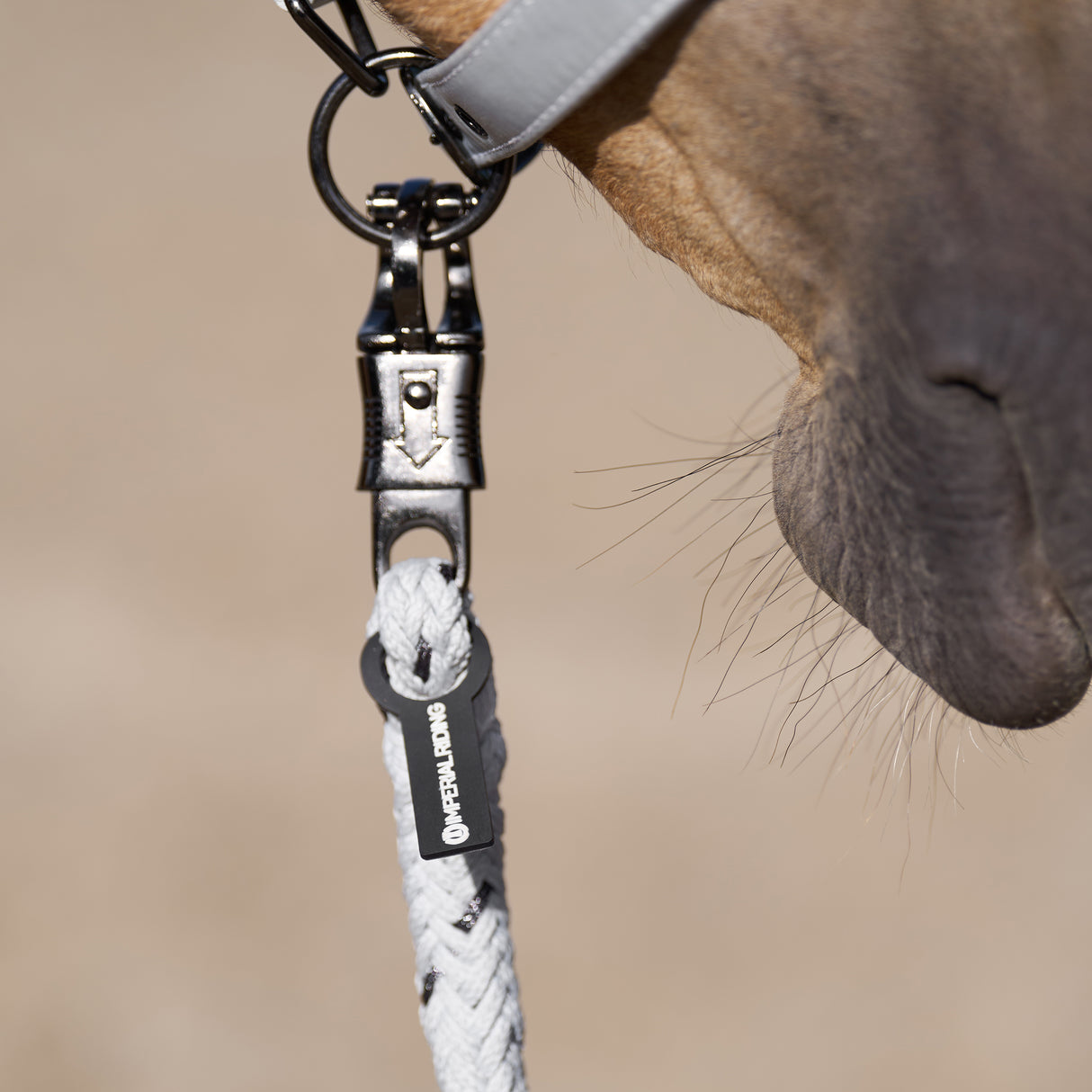 Imperial Riding Deluxe Panic Hook Lead Rope #colour_crystal