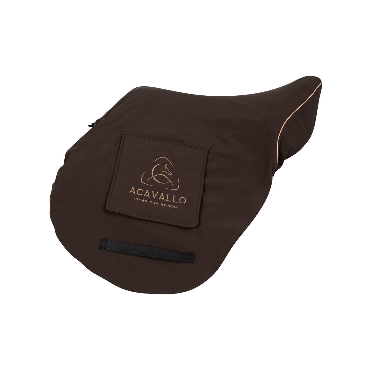 Acavallo Saddle Cover Fleece Lining #colour_brown
