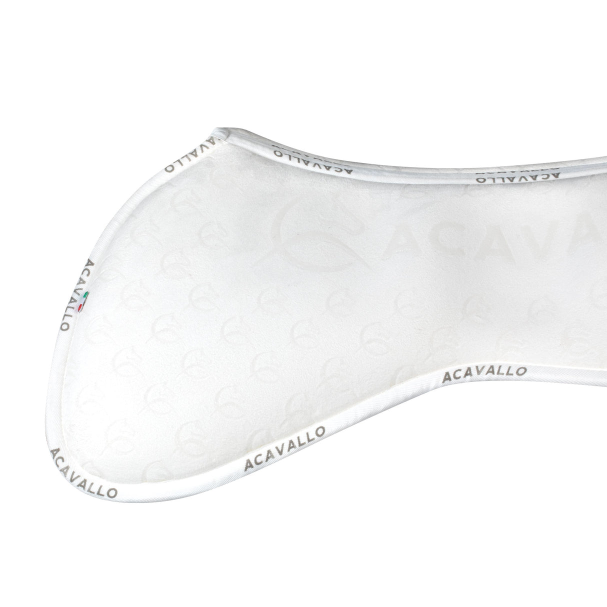 Acavallo Pad MF DS SW-3DS Suede Silicone Grip Flat #colour_white