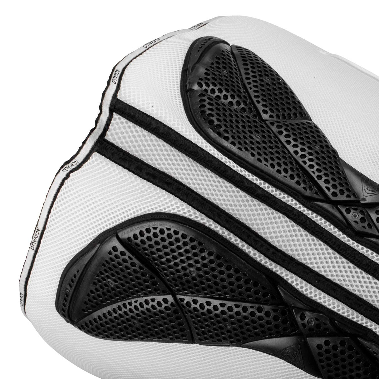 Acavallo Saddle Pad DS CW-3Ds Memory Foam 3D Spacer Gel Grip #colour_white