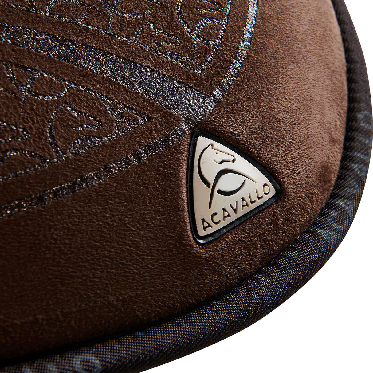 Acavallo Pad Mf Jccs Cw-Cs Suede Ac Grip Flat #colour_brown-brown