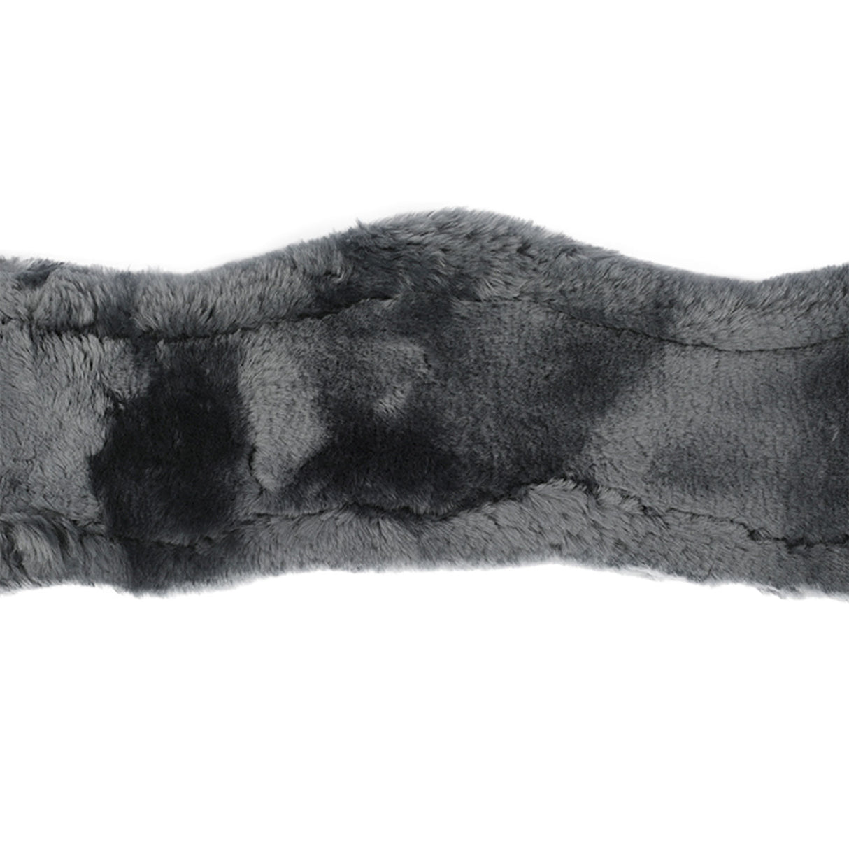 Acavallo Shaped Girth Sleeve Classic Gel Sheepskin #colour_grey