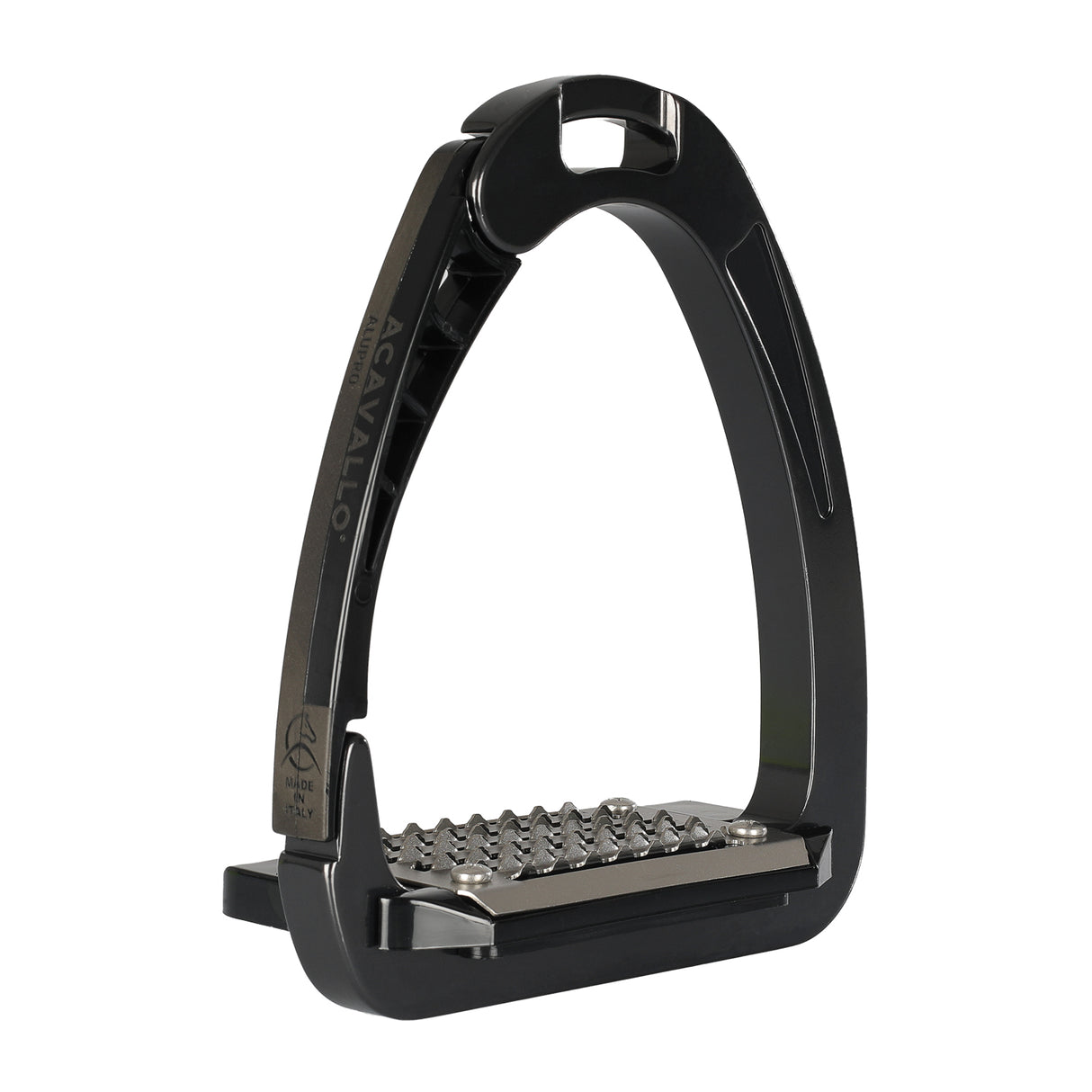 Acavallo Arena Alupro Stirrups #colour_charcoal