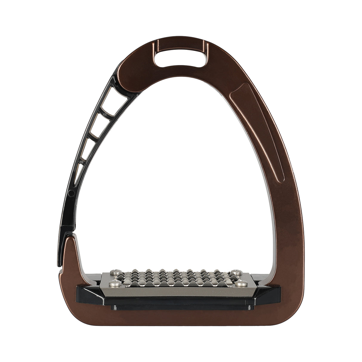 Acavallo Arena Alupro Stirrups #colour_brown