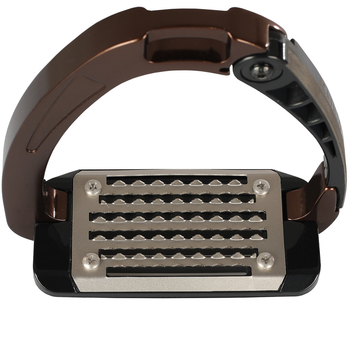 Acavallo Arena Alupro Stirrups #colour_brown