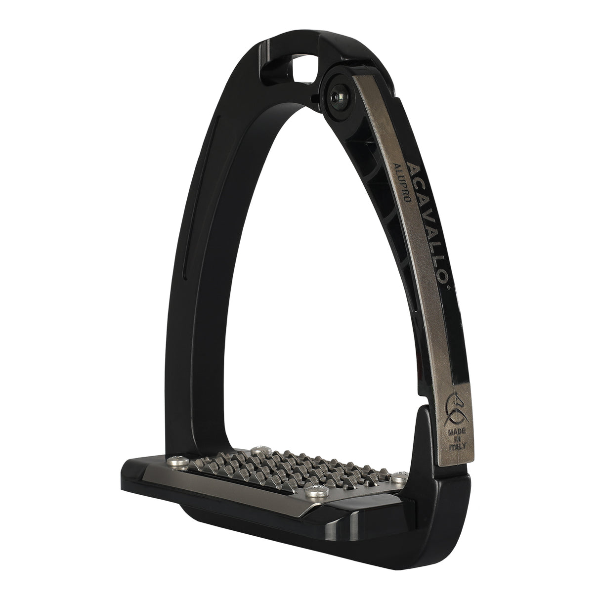 Acavallo Arena Alupro Stirrups #colour_black