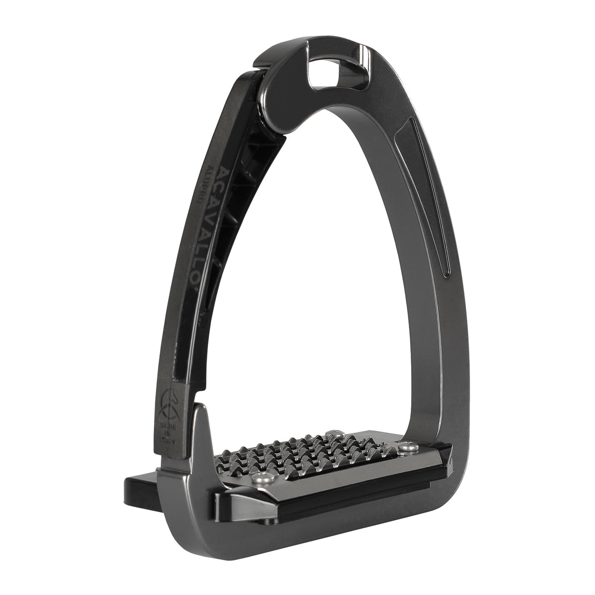 Acavallo Arena Alupro Stirrups #colour_titanium