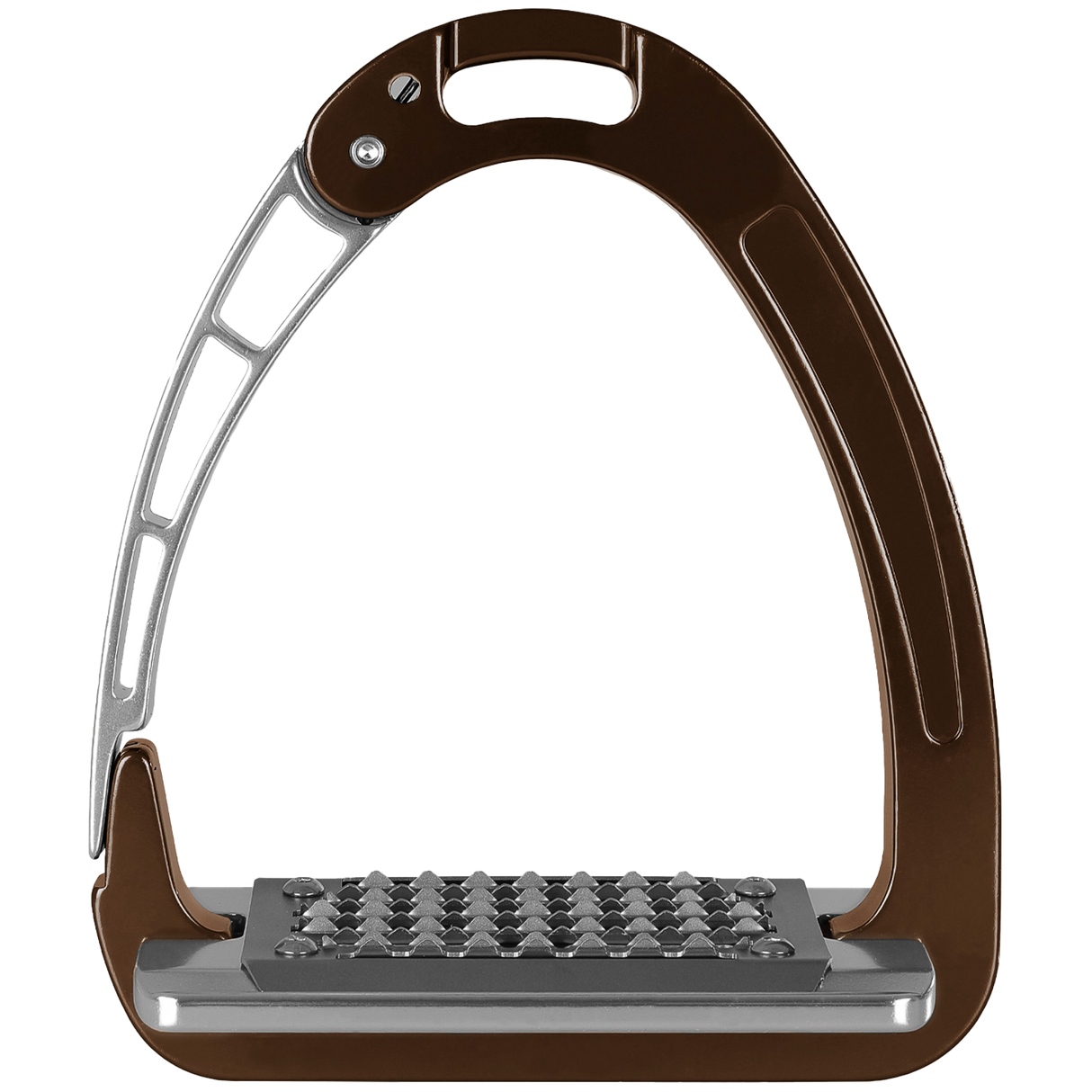 Acavallo Arena Aluplus Stirrup #colour_brown